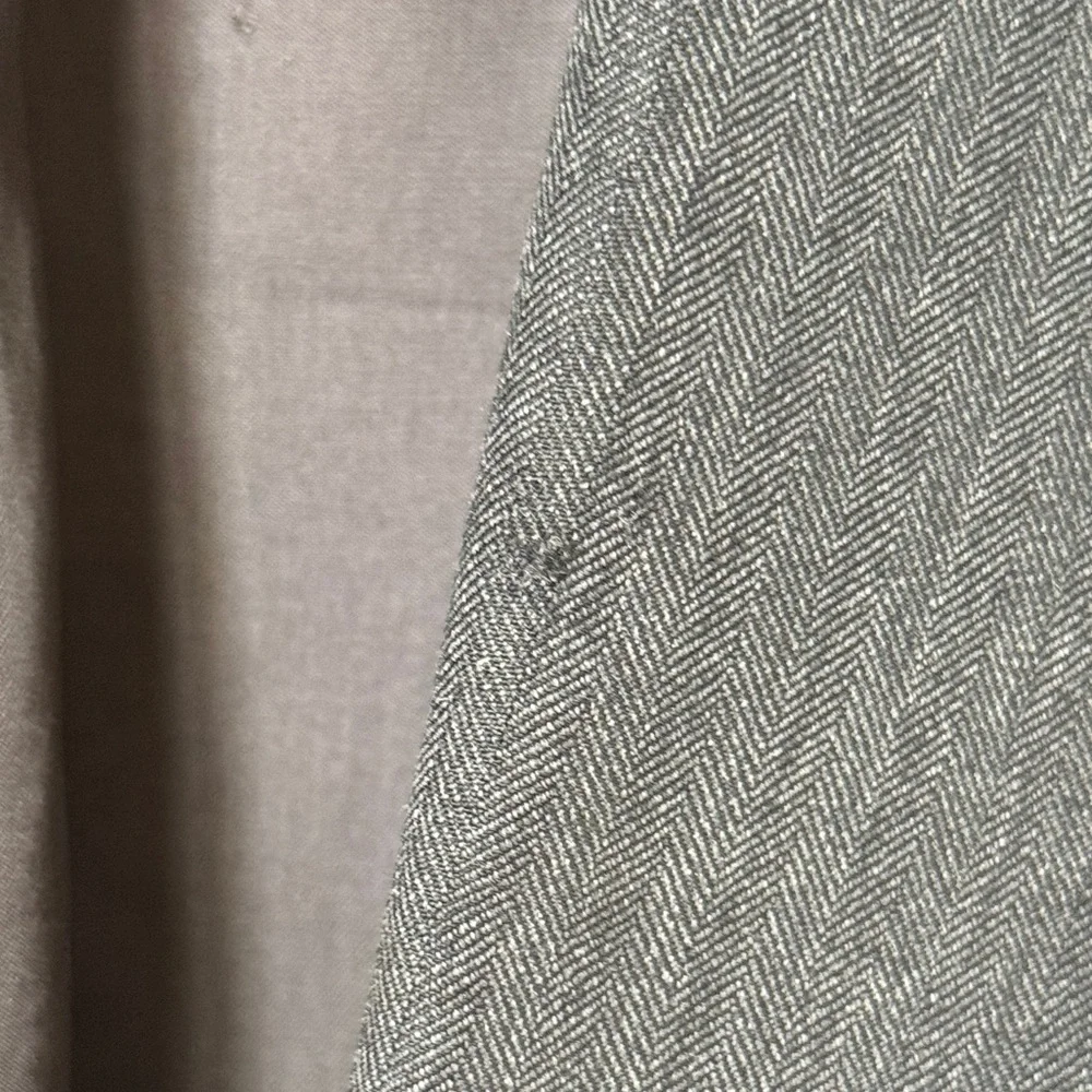 Brooks Brothers Wool Striped Grey Suit Jacket Blazer Single Breasted 50L